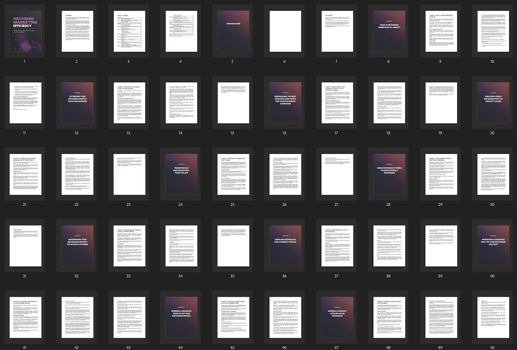 Instagram Marketing Efficiency