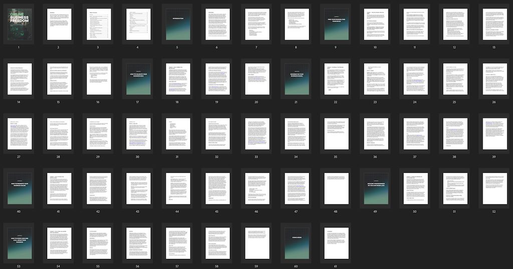 Online Business Freedom